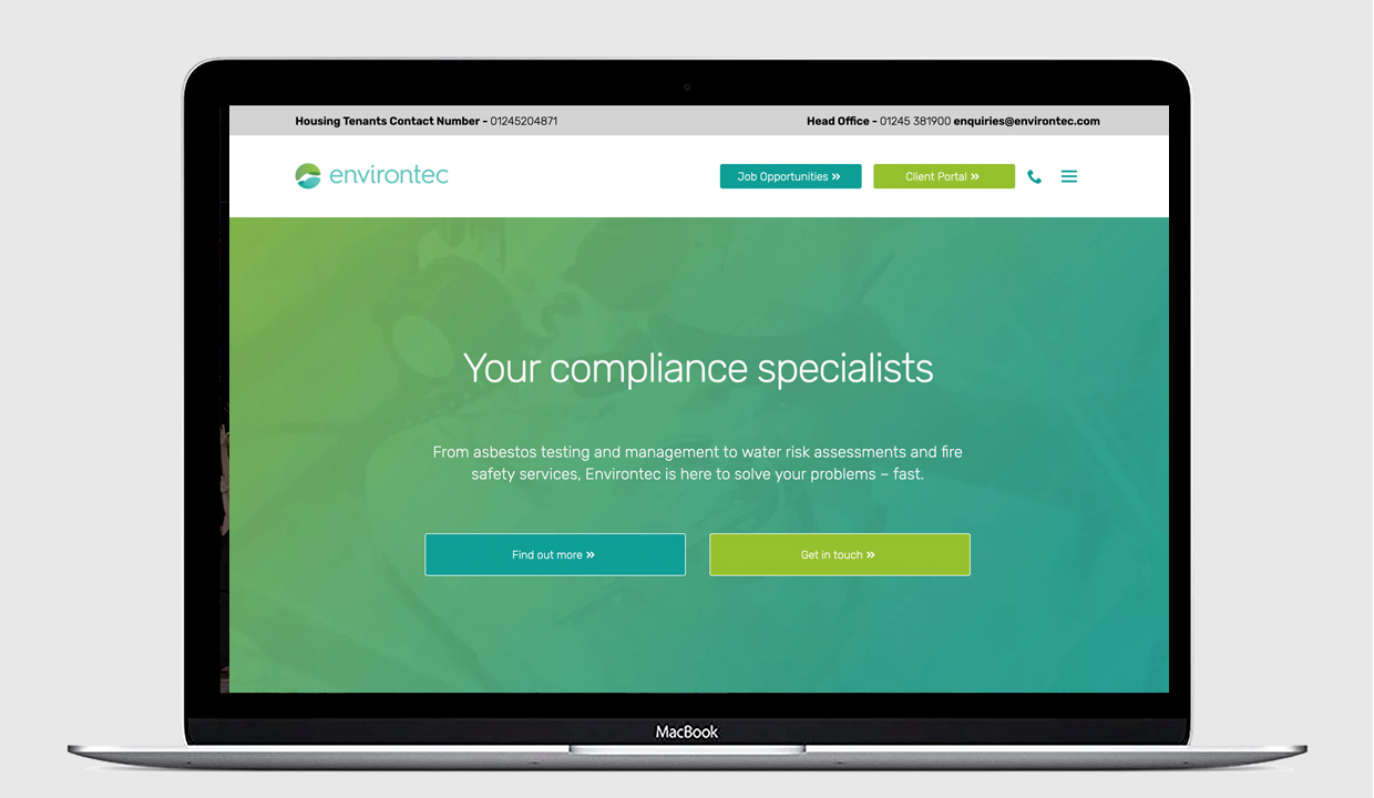 Environtec-website